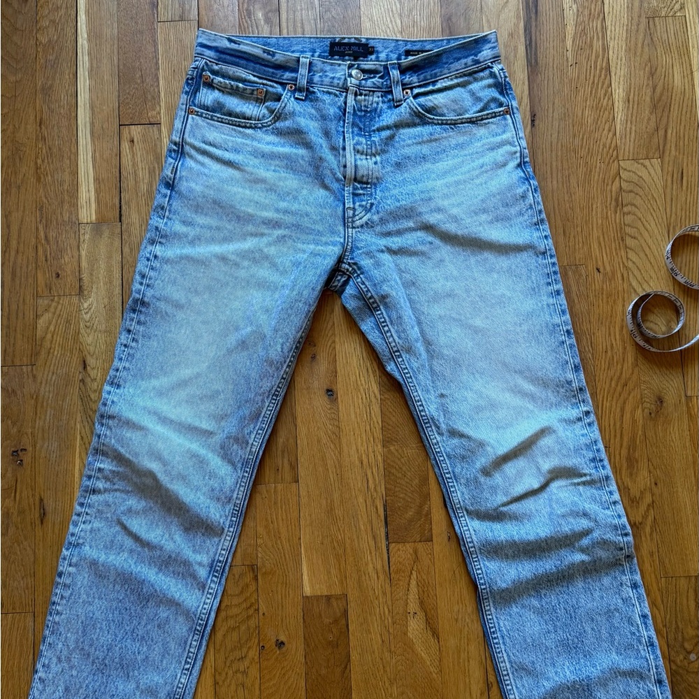 Alex Mill Vintage Light Indigo Straight Jeans